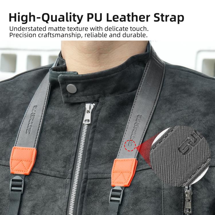 Sunnylife Universal Quick-Release Shoulder Strap Adjustable Shoulder Lanyard 3.2cm-Wide Safe Rope for DSLR Cameras