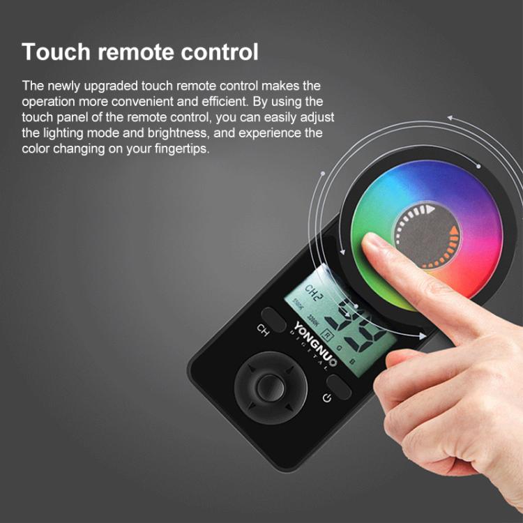 YONGNUO YN300Air II LED Vlog Light Panel RGB Full Range Photography Bi-Color 3200K-5600K, YN300Air II
