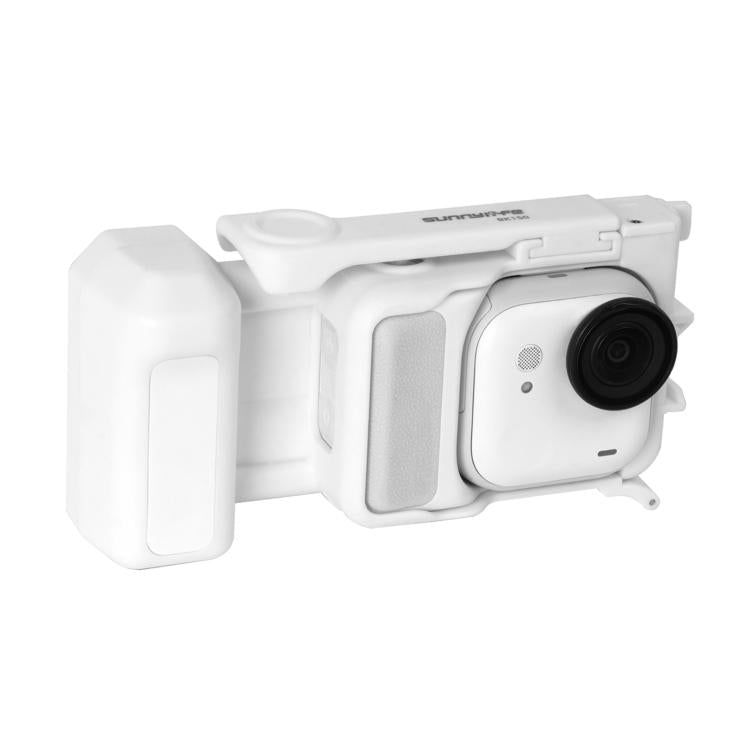 For Insta360 GO Ultra Sunnylife Street Photography Handle Ergonomic Hand Grip Quick Release Shutter Handle, For Insta360 GO Ultra (Black), For Insta360 GO Ultra (White)