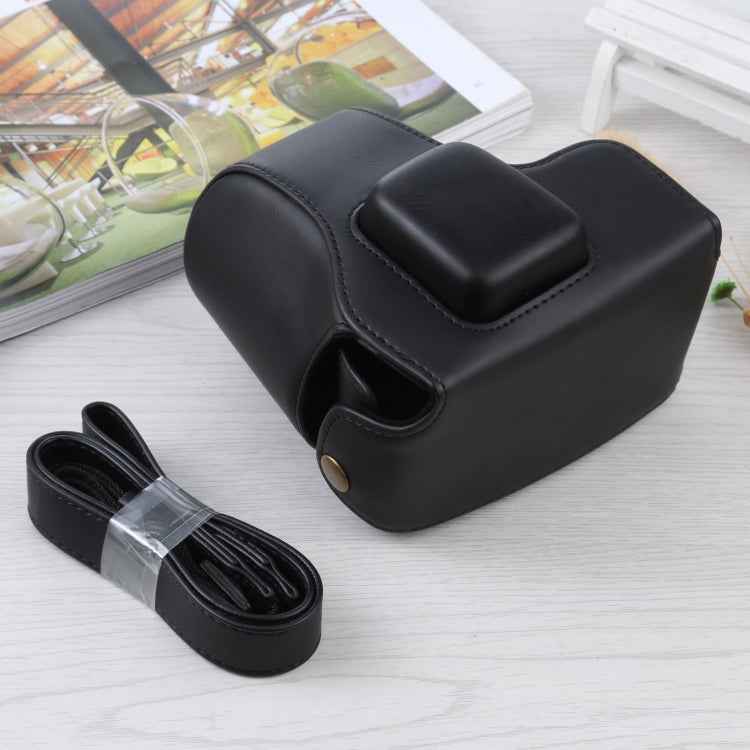 Full Body Camera PU Leather Case Bag with Strap for Olympus E-PL3 / E-PM1