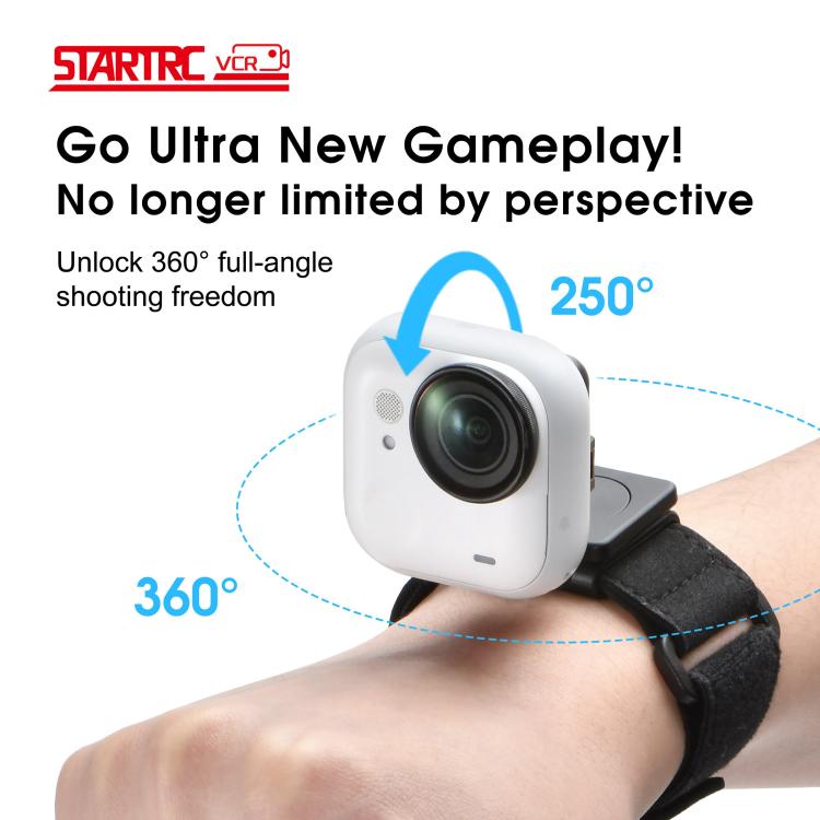 For Insta360 GO Ultra STARTRC Quick Release Fixed Adapter Mount Wristband, For Insta360 GO Ultra