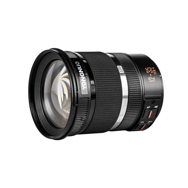 YONGNUO YN12-35mm F2.8-4M M4/3 Mount Standard Zoom Lens with Macro Function, YN12-35mm F2.8-4M
