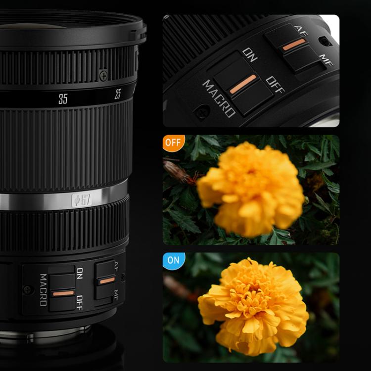 YONGNUO YN12-35mm F2.8-4M M4/3 Mount Standard Zoom Lens with Macro Function, YN12-35mm F2.8-4M