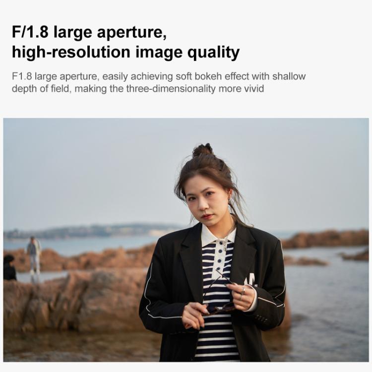 YONGNUO YN50mm F1.8S DF DSM Full Frame Auto Focus Standard Prime Lens for Sony E-mount Mirrorless Cameras, YN50mm F1.8S Full Frame