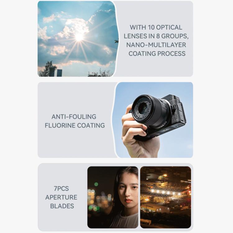 YONGNUO YN35mm F1.8Z DA DSM WL APS-C Frame Lens for Nikon Z-mount, YN35mm F1.8Z DA DSM WL