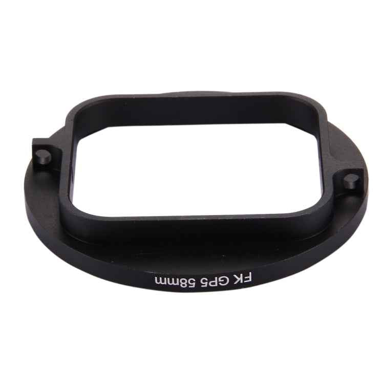 58mm 3 in 1 Round Circle CPL Lens Filter with Cap for GoPro HERO7 Black/6 /5