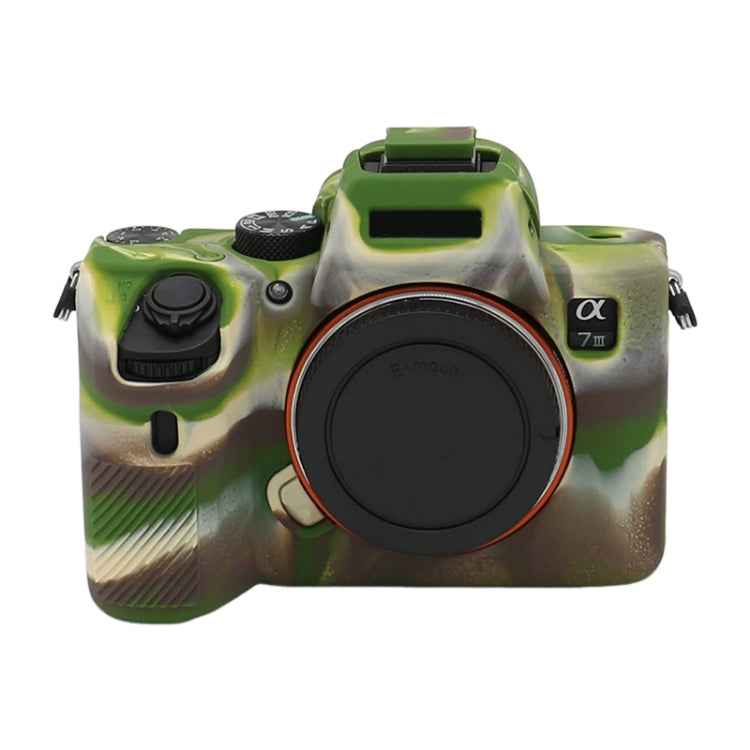 For Sony A7 III / ILCE-7M3 / A7R III Soft Silicone Protective Case