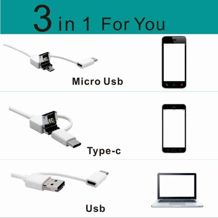 i98 1.3MP HD Visual Eardrop Endoscope Endoscope Borescope with 6 LEDs, Lens Diameter: 5.5mm, Length: 2m