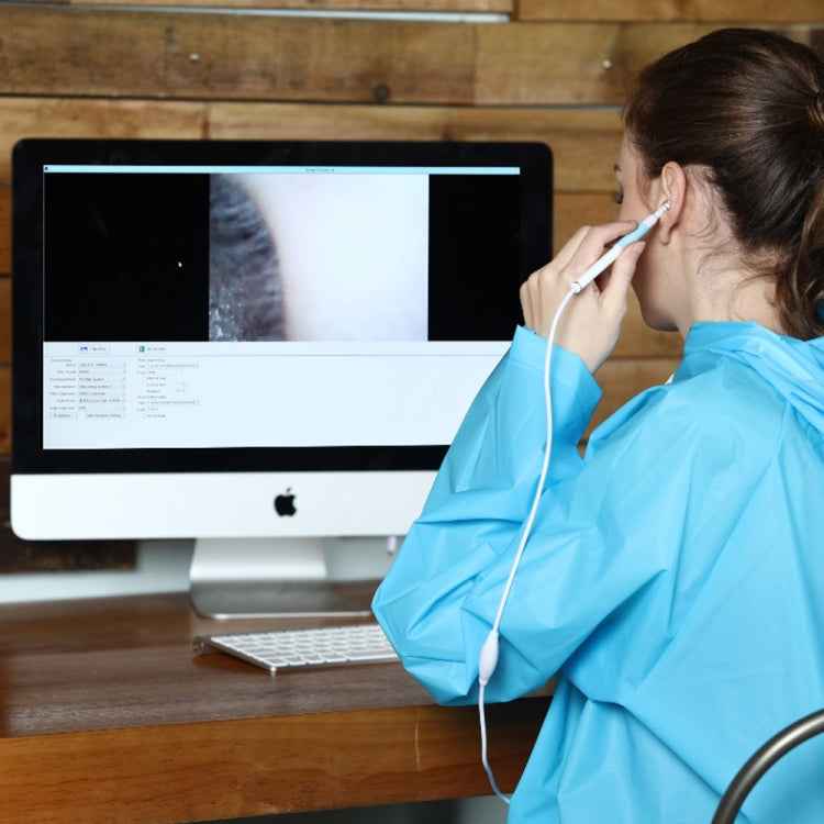 i98 1.3MP HD Visual Eardrop Endoscope Endoscope Borescope with 6 LEDs, Lens Diameter: 5.5mm, Length: 2m