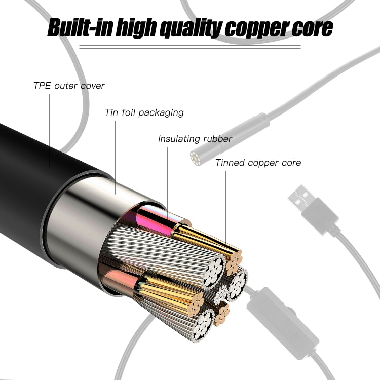 P20 4.3 Inch Screen Display HD1080P Inspection Endoscope with 8 LEDs, Length: 10m, Lens Diameter: 8mm, Hard Line