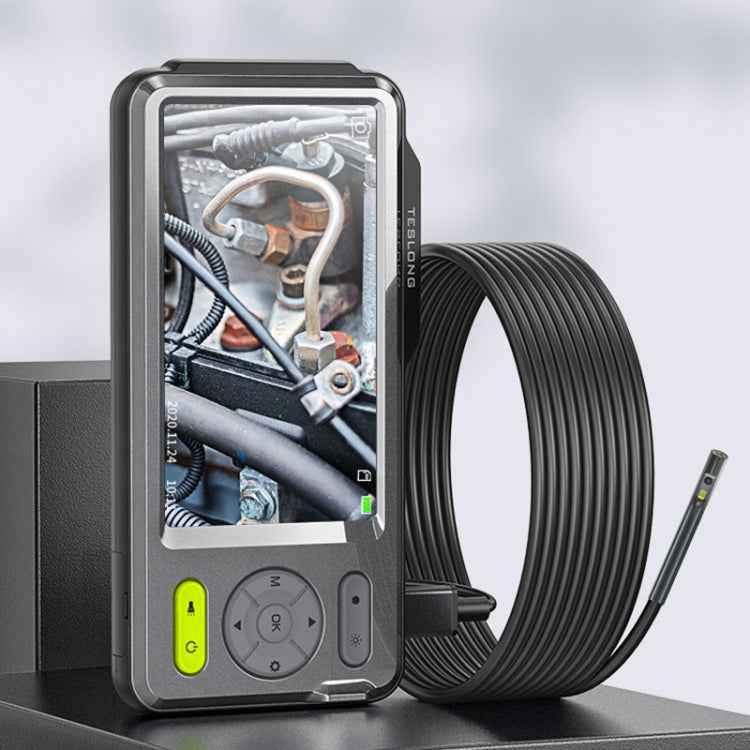 TESLONG NTS500B 5 inch 5mm Dual Lens HD Endoscope 200W Pixel Industrial Endoscope