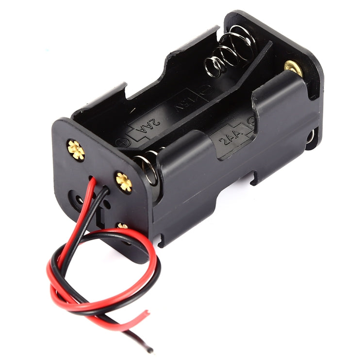 5pcs LandaTianrui LDTR-DJ002 6V 4 x AA Batteries Case Storage Holder with 18cm Cable for Arduino, 6V 4 x AA