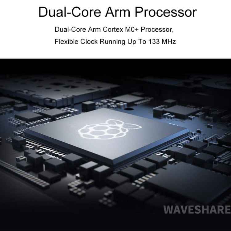 Waveshare RP2040-Zero Pico-like MCU Board Based on Raspberry Pi MCU RP2040, with Pinheader mini Version