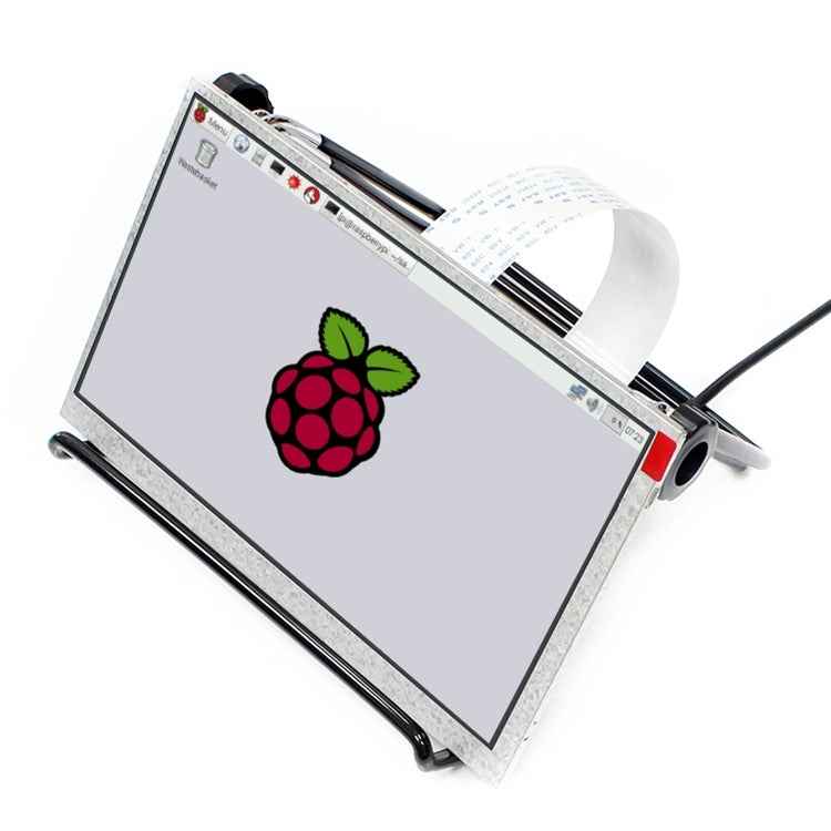 WAVESHARE 7inch LCD IPS 1024x600 Display for Raspberry Pi,DPI Interface