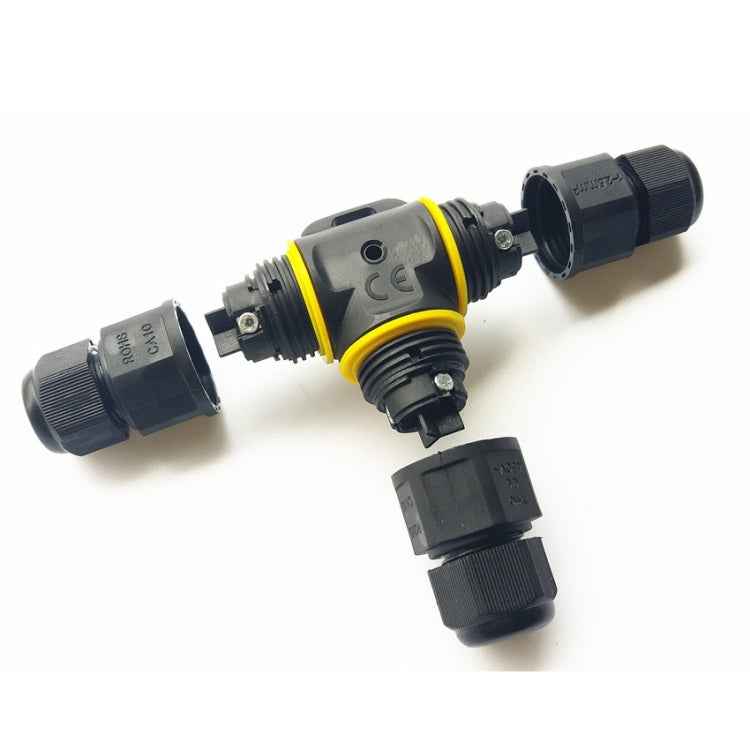 XYT21 IP68 Waterproof 3 Pin T-type Cable Connector