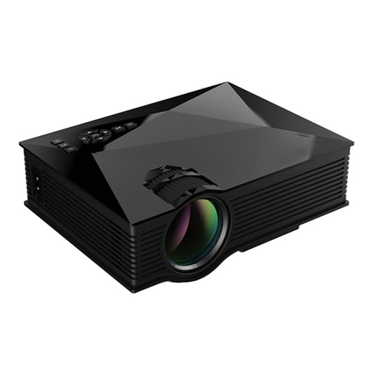 UC68+ 40ANSI 1024 x 600P Home Theater Multimedia HD LED Projector,  Support USB/SD/HDMI/VGA/IR