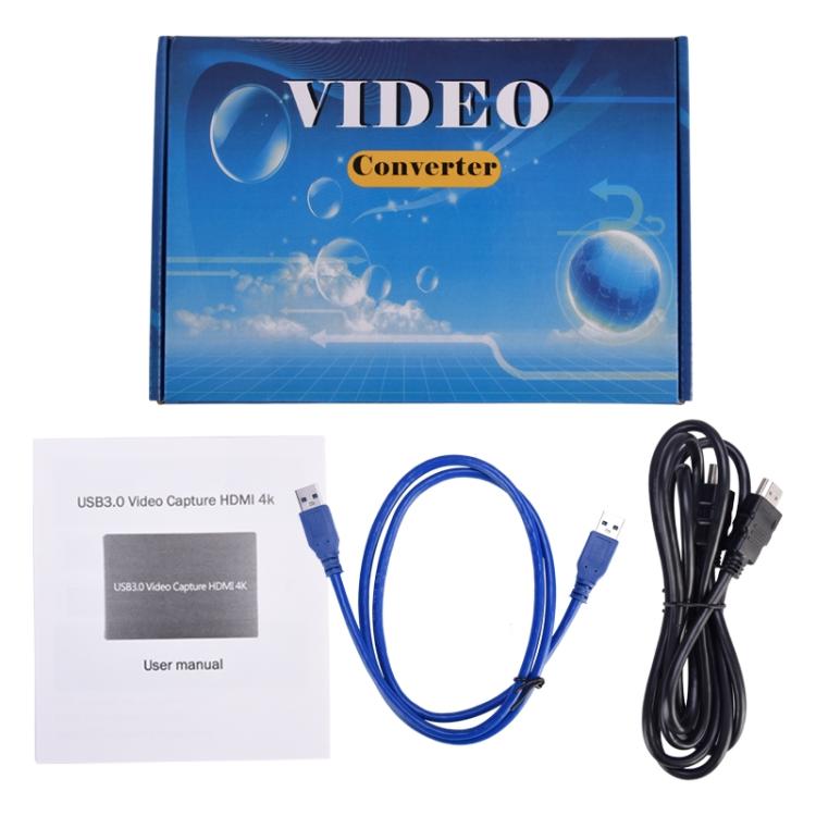 NK-S300 USB 3.0 HDMI 4K HD Video Capture Card Device, NK-S300