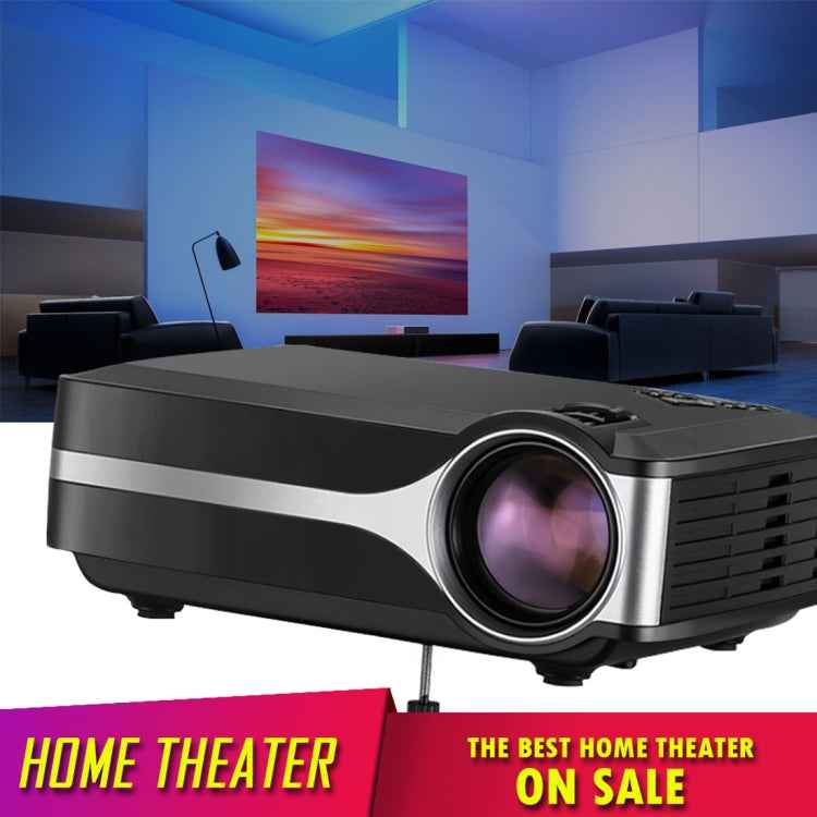 Wejoy L1 80 Lumens 4 inch LCD Technology HD 800*480 pixel Projector, VGA, HDMI