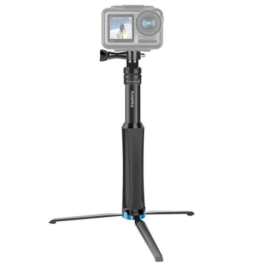 RUIGPRO One-piece Handheld Tripod Selfie Stick Telescopic Monopod Mount for GoPro, Insta360, DJI and Other Action Cameras