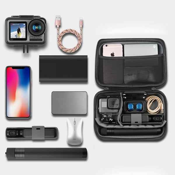 RUIGPRO Shockproof Waterproof Portable Case Box for DJI Osmo Action, Size: 17.3cm x 12.3cm x 6.5cm