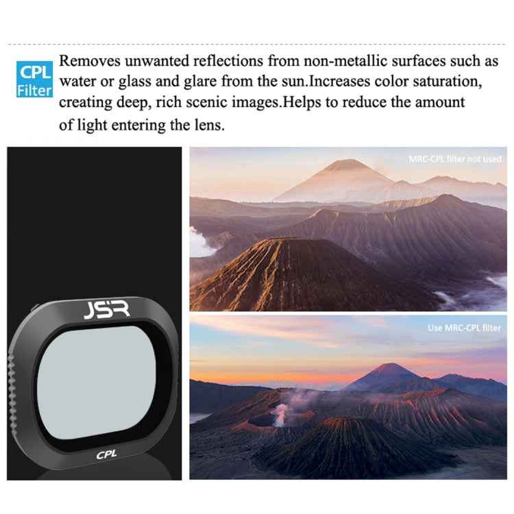 JSR Drone CPL Lens Filter for DJI MAVIC 2 Pro