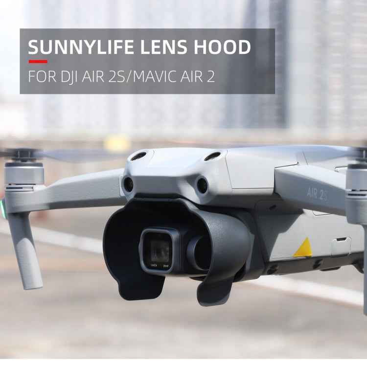 Sunnylife A2S-Q9350 Camera Lens Sunshade Anti-glare Hood for DJI Air 2S / Mavic Air 2