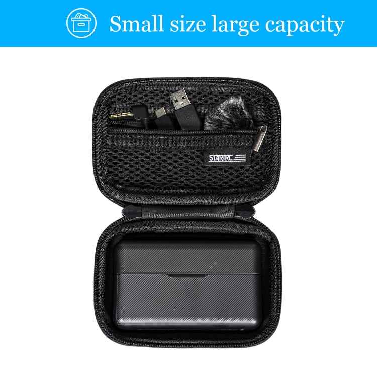 STARTRC Diamond Texture PU Leather Storage Bag for DJI Mic