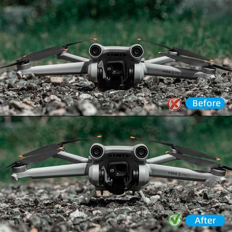 STARTRC Folding Anti-fall Anti-dirt Heightened Landing Gear Training Rack for DJI Mini 3 Pro