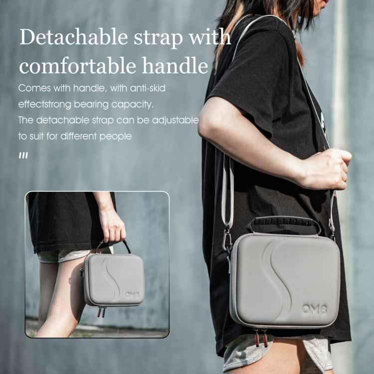 For DJI Osmo Mobile 6 STARTRC Portable Shockproof Waterproof PU Case Bag
