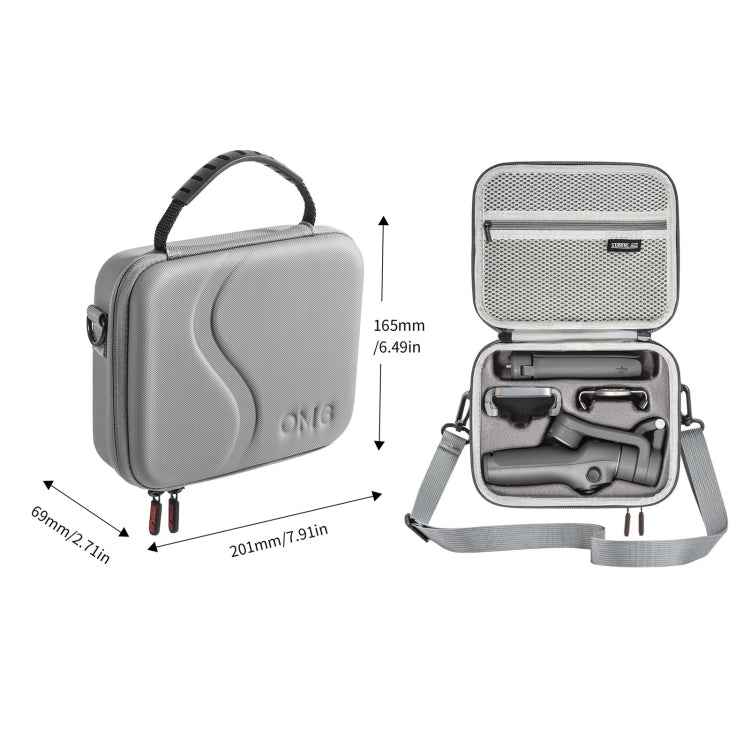 For DJI Osmo Mobile 6 STARTRC Portable Shockproof Waterproof PU Case Bag