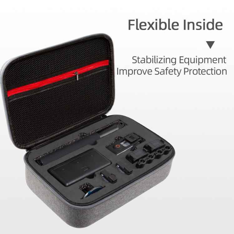For DJI Osmo Action 3 Carrying Storage Case Bag,Size: 21.5 x 29.5 x 10cm