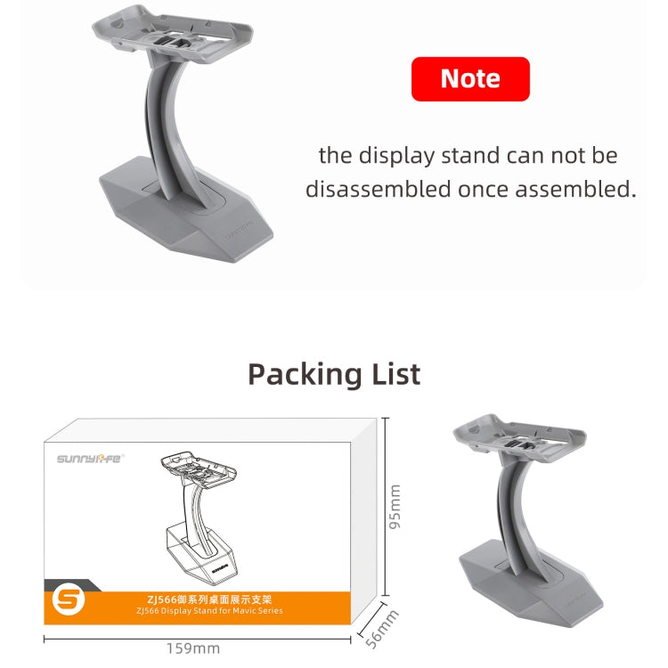 For DJI Mavic 3 / Mavic 2 / Mavic Pro Sunnylife ZJ566 Drone Bracket Desktop Display Stand