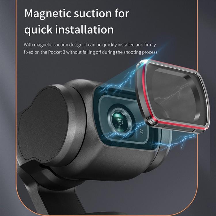 For DJI OSMO Pocket 3 STARTRC UV Lens Filter, UV