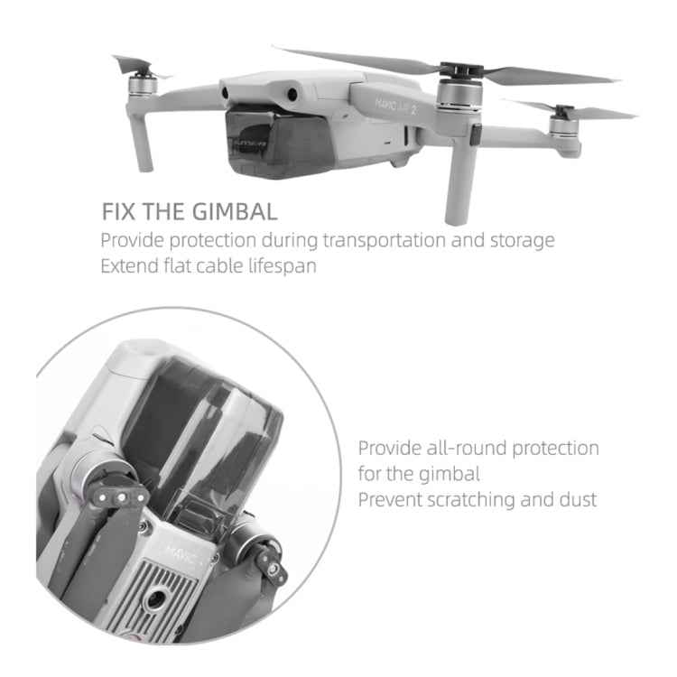 Sunnylife For DJI Mavic Air 2 Camera Lens Protective Cover Hood