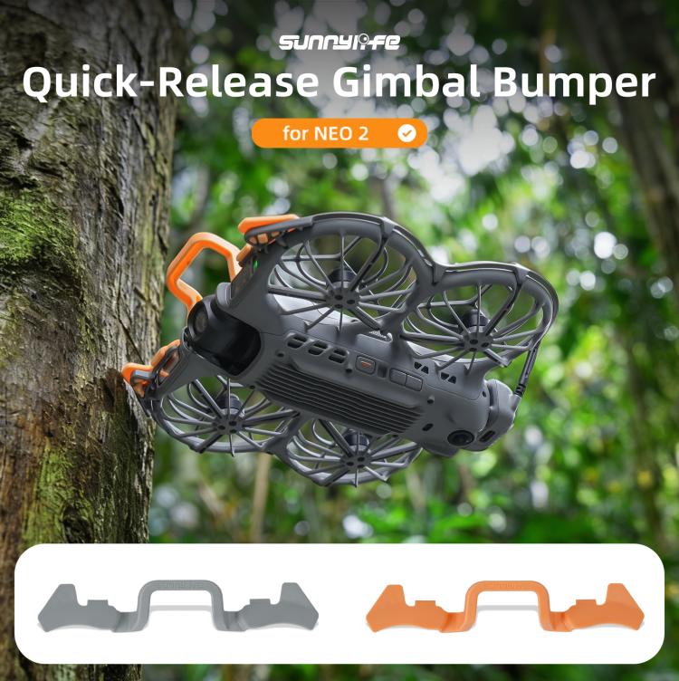 For DJI Neo 2 Sunnylife Quick-Release Gimbal Bumper Drone Lens Camera Guard Bar Protector Bump-proof Guard Bracket, For DJI Neo 2