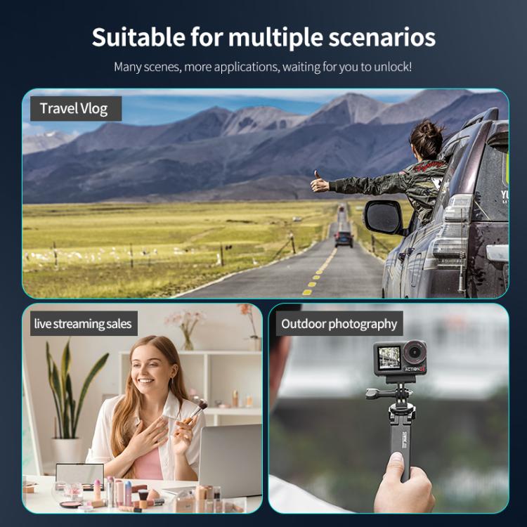 STARTRC Universal Pocket Magnetic Tripod for Cameras, STARTRC
