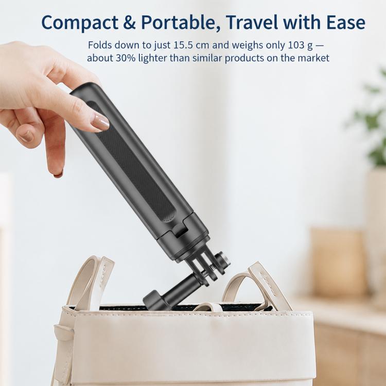 VT-13 Mini Tripod Handheld Selfie Stick for GoPro, Action Camera, VT-13