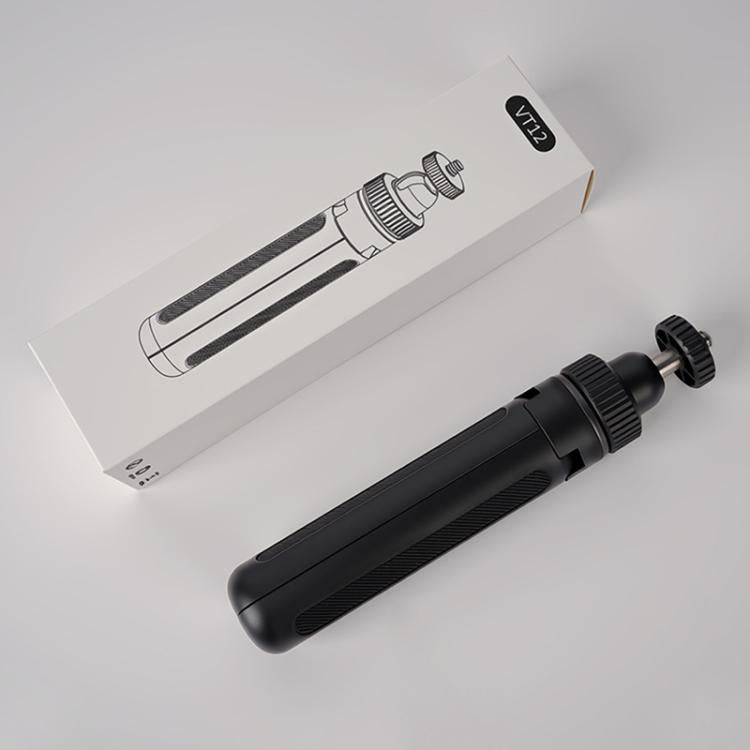 VT-12 Tabletop Tripod Telescopic 1/4 BallHead Selfie Stick for GoPro, Action Camera, VT-12