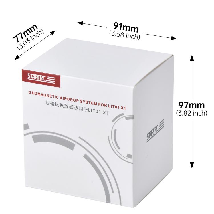 For DJI Lito 1 / X1 STARTRC Air-Dropping System Thrower Parabolic