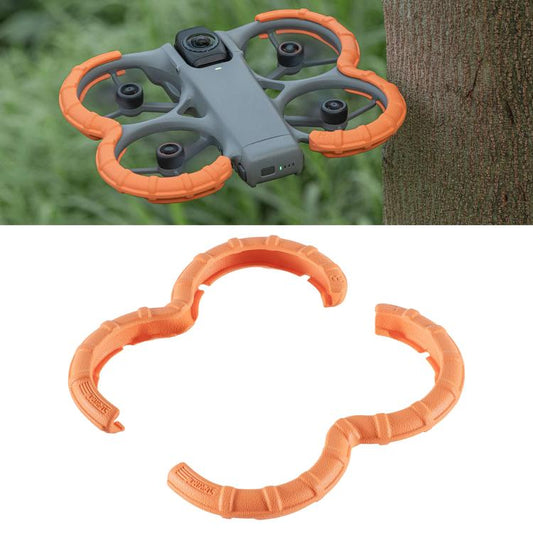 For DJI Avata 360 STARTRC Light Anti-Sink Floating Propeller Guard Bumper, For DJI Avata 360 (Orange)