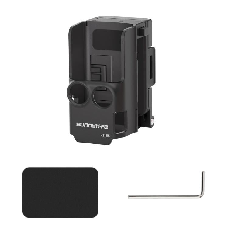 For DJI Osmo Pocket 4P / 4 Sunnylife Handheld Magnetic Mount with Filter Box Tabletop Base Bracket Angles Adjustable Holder, OP4-ZJ185