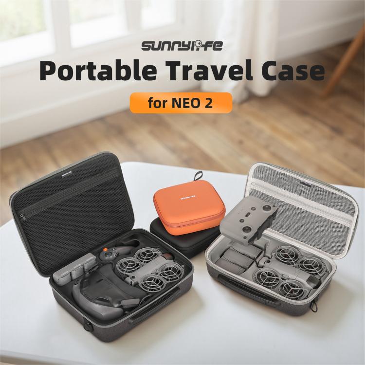 For DJI Neo 2 Sunnylife Portable Carrying Box Shoulder Bag Motion Fly More Combo Bag, Motion Fly More Combo Bag