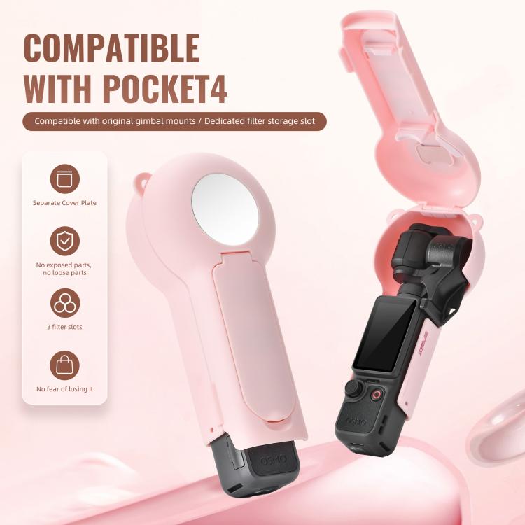 For DJI Osmo Pocket 4 STARTRC V2 Little Bear Gimbal Camera Protective Cover Storage Box, For DJI Osmo Pocket 4 Little Bear