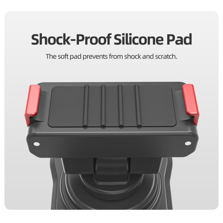 Sunnylife Magnetic Quick-Release Backpack Clip Action Camera Clamp Vertical-Horizontal Mount for DJI Osmo 360 / Action 5 Pro / 4 / 3 / 2