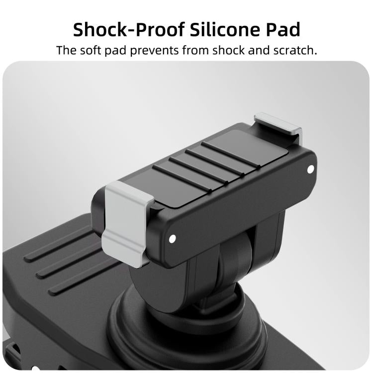 Sunnylife Magnetic Quick-Release Backpack Clip Adjustable Action Camera Clamp Vertical-Horizontal Mount for DJI Osmo Nano / Action 6, MJ-172 For DJI Osmo Nano / Action 6