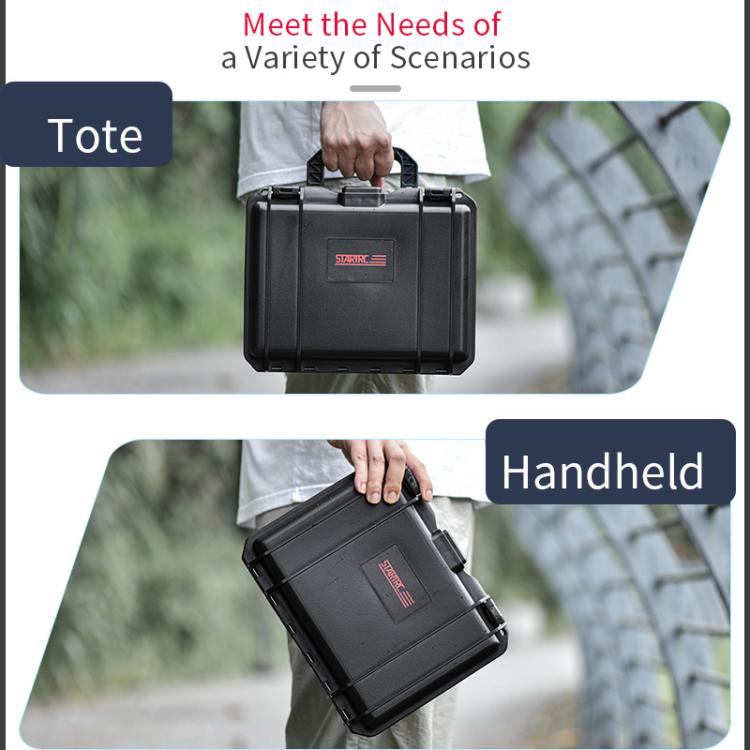 For DJI Osmo Pocket 4P STARTRC TSA Combination Lock Waterproof Dual-layer Suitcase Storage Box, For DJI Osmo Pocket 4P