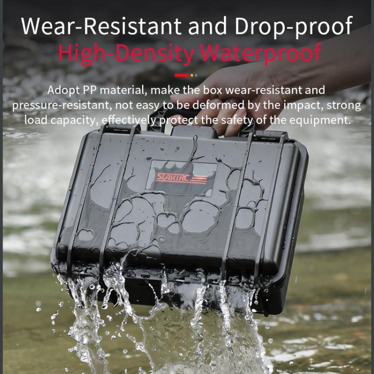 For DJI Osmo Pocket 4P STARTRC TSA Combination Lock Waterproof Dual-layer Suitcase Storage Box, For DJI Osmo Pocket 4P