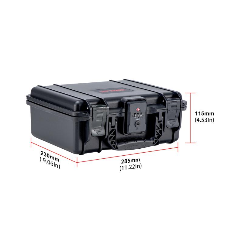 For DJI Osmo Pocket 4P STARTRC TSA Combination Lock Waterproof Dual-layer Suitcase Storage Box, For DJI Osmo Pocket 4P