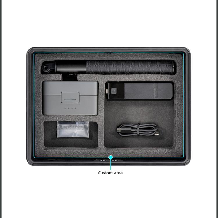For DJI Osmo Pocket 4P STARTRC TSA Combination Lock Waterproof Dual-layer Suitcase Storage Box, For DJI Osmo Pocket 4P