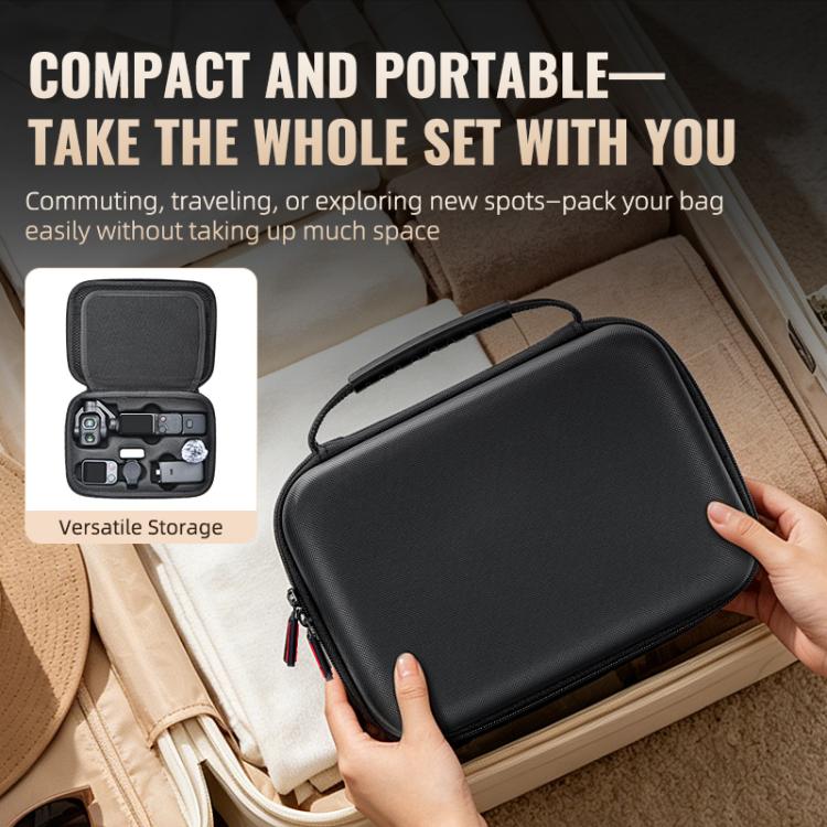 For DJI Osmo Pocket 4P STARTRC Portable Carrying Case Molded All-round Set Storage Bag, For DJI Osmo Pocket 4P